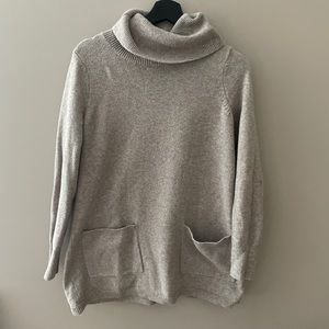 Loft Outlet Women’s Tan Tunic Sweater Size Small